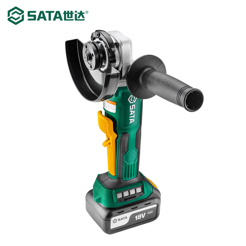 世达（SATA） 51090 J系列18V锂电无刷角磨机 125mm （单位：套）