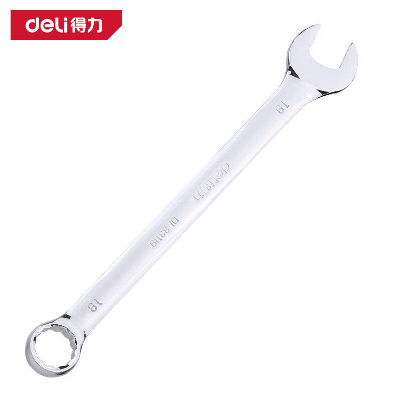 得力（deli） DL33119 两用扳手 19mm （单位：把）