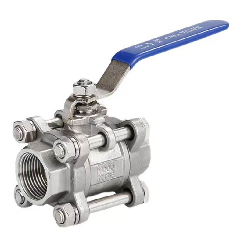 良工 3寸-DN80 公称压力PN16 304不锈钢两片式球阀