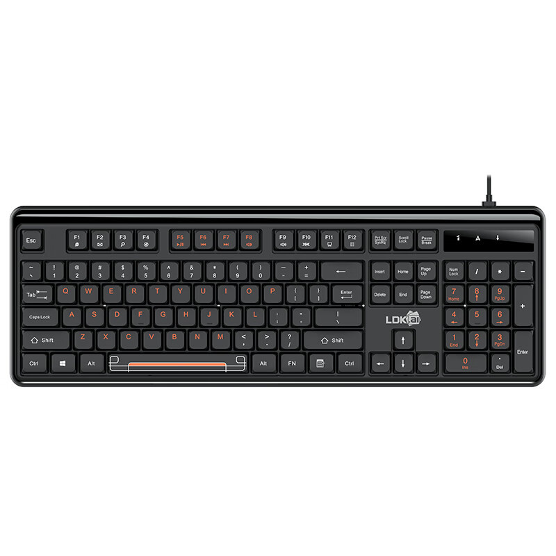雷迪凯 K8 有线键盘 黑色