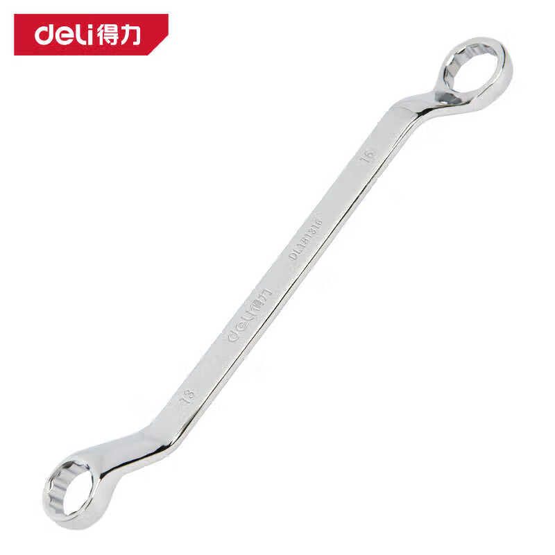 得力（deli） DL151113 镜面双梅花扳手 11*13mm （单位：把）