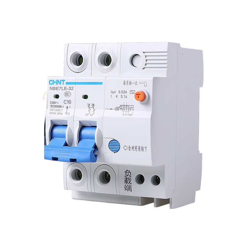 正泰（CHNT） NBE7LE-32 空气开关漏电保护器 2P 16A （单位：个）