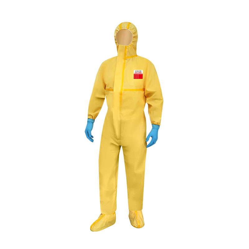 君御（SAFETY） GAJ3000 防护服 M （单位：套） 黄色