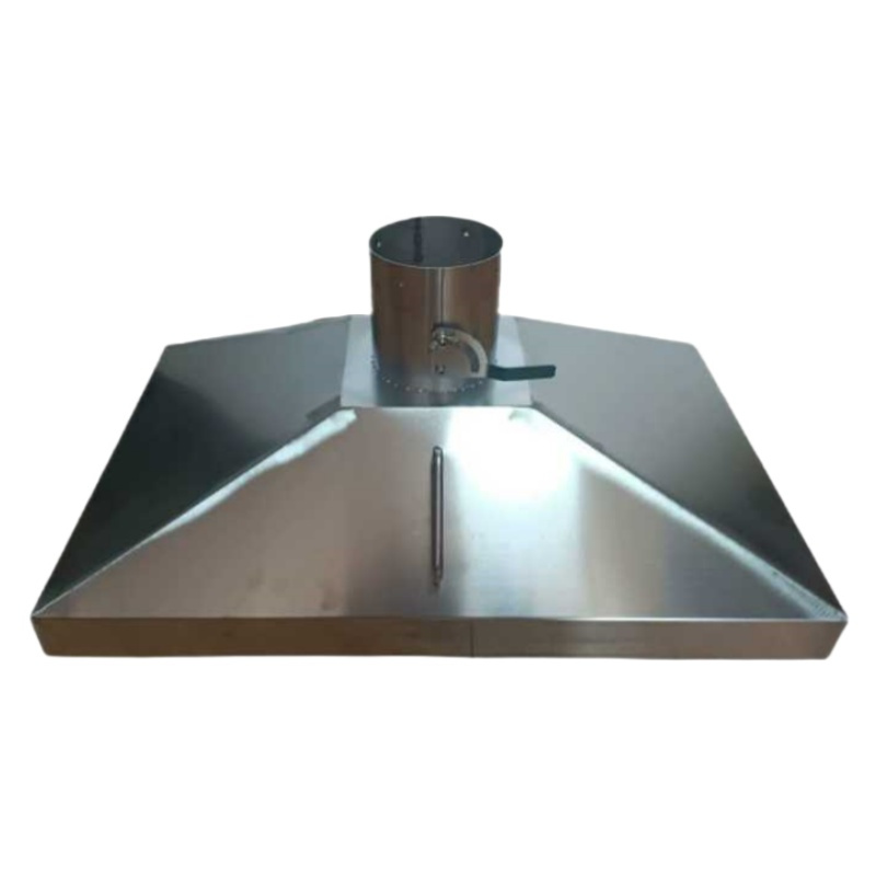 不锈钢集气罩 方罩400*700mm 接 管200mm