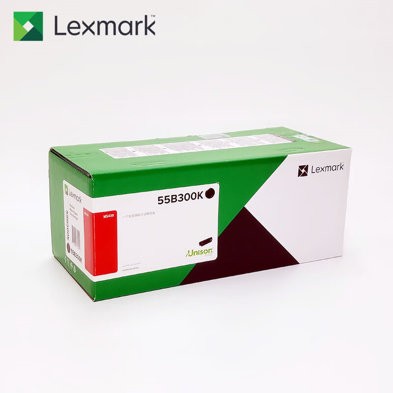 利盟（Lexmark） 55B300K Kiosk专用粉盒 （单位：个） 适用于MS439dn 黑色