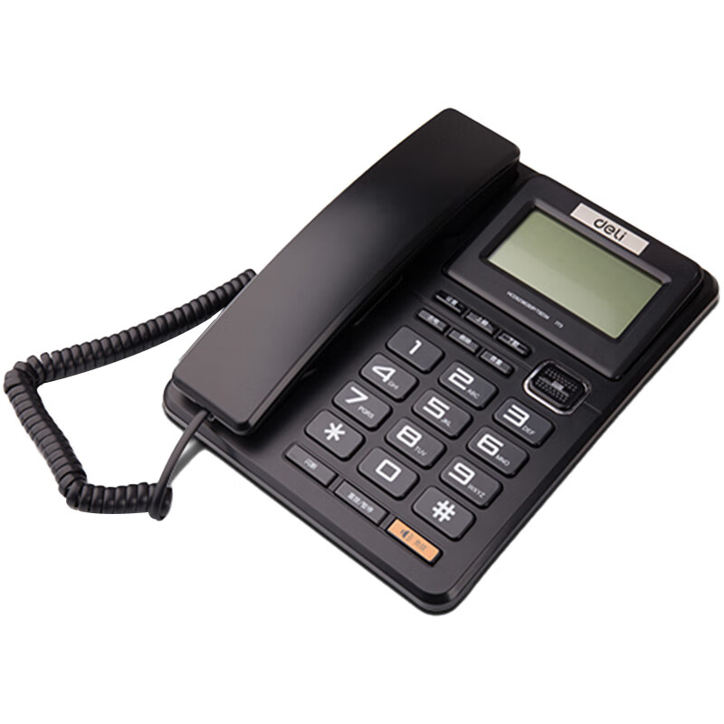 得力（deili） 773 电话机 （单位：台） 黑色