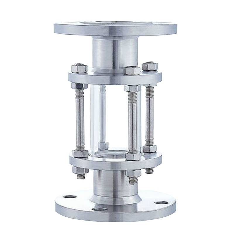  0°-300° 管路视镜 （单位：个） 普通视镜 聚偏氟乙烯 钢化硼硅玻璃 0°-300° PN0.6Mpa-2.5Mpa 聚四氟乙烯 法兰链接 板式平焊法兰 RF