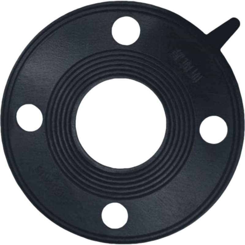 冰禹（ICEY） DN100 带孔橡胶法兰垫片 PN16 108*152*3mm （单位：个） 适配RF法兰面8孔