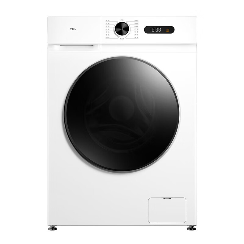 TCL TG-V100HBS 滚筒式洗衣机 10KG 一级效能 （单位：台） 芭蕾白