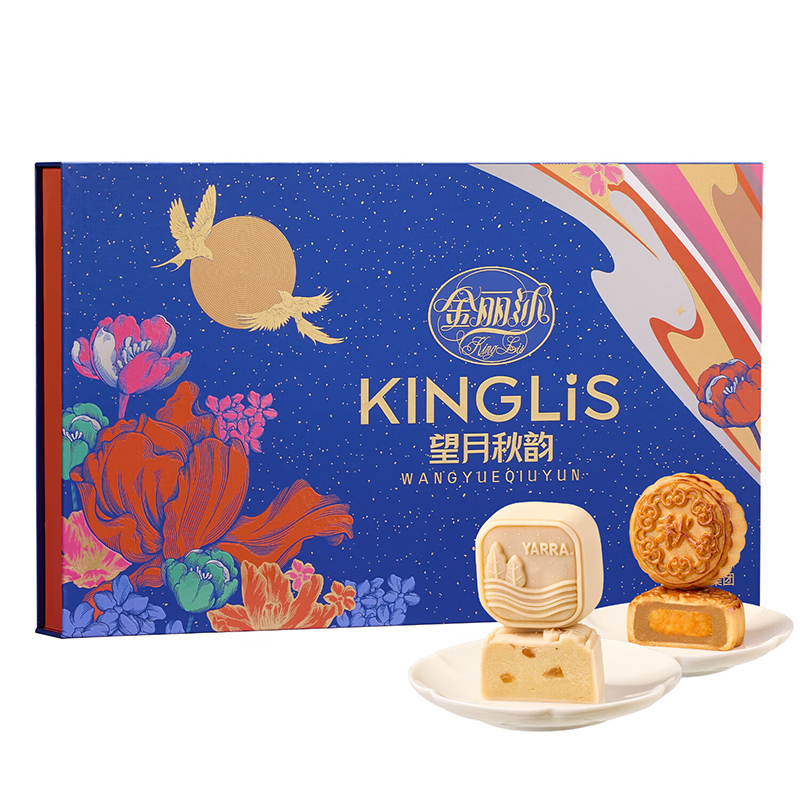 华美 望月秋韵 月饼礼盒 900g （单位：盒）