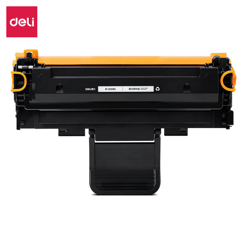 得力（deli） M-D108S 激光碳粉盒 含芯片 1500页 （单位：支） 适用Samsung ML-1640/1641/2240/2241 黑色