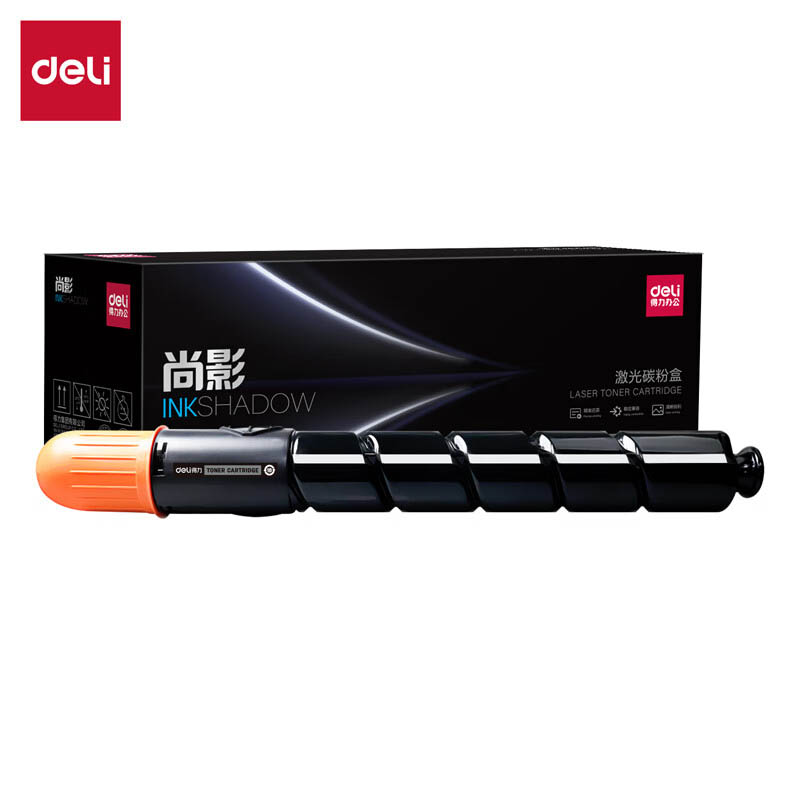 得力（deli） M-NPG46BK 激光碳粉盒 含芯片 38000页 （单位：支） 适用Canon ColorIR-AC5030/5035 黑色