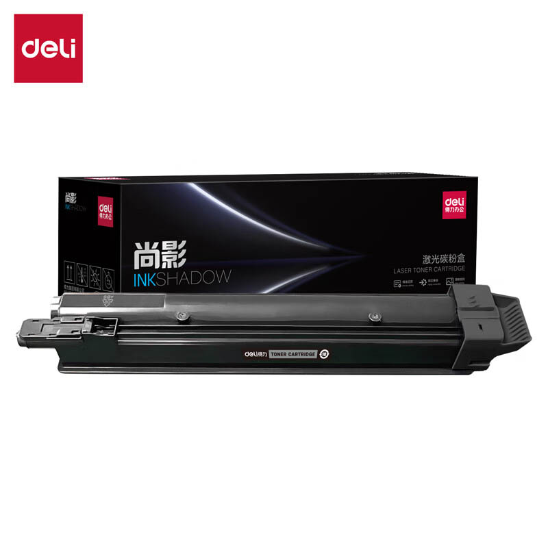 得力（deli） M-TK8118BK 激光碳粉盒 12000页 （单位：支） 适用于京瓷M8124cidn/M8125cidn TASKalfa 2460ci/2470ci 黑色