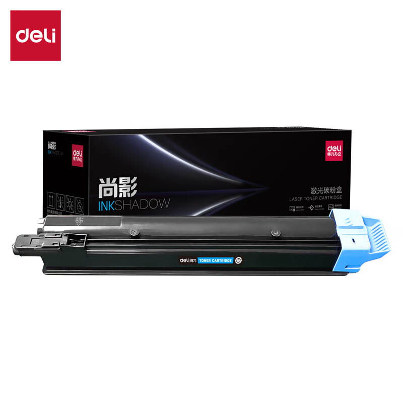 得力（deli） M-TK8118C 激光碳粉盒 6000页 （单位：支） 适用于京瓷M8124cidn/M8125cidn TASKalfa 2460ci/2470ci 青色
