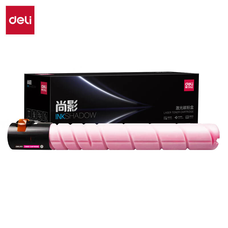 得力（deli） M-TN223M 激光碳粉盒 20000页 （单位：支） 适用于柯尼卡美能达Konica Minolta Bizhub C226 品红色