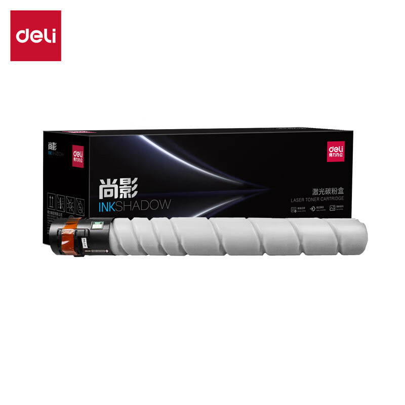 得力（deli） M-TN324BK 激光碳粉盒 27000页 （单位：支） 适用于柯尼卡美能达 C258e/C308e/368e/C454e/554e 黑色