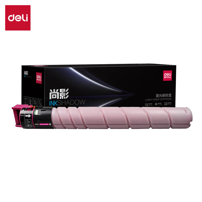 得力（deli） M-TN328M 激光碳粉盒 28000页 （单位：支） 适用于柯尼卡美能达 C250i/C300i/c360i/7130i/C450i 品红色