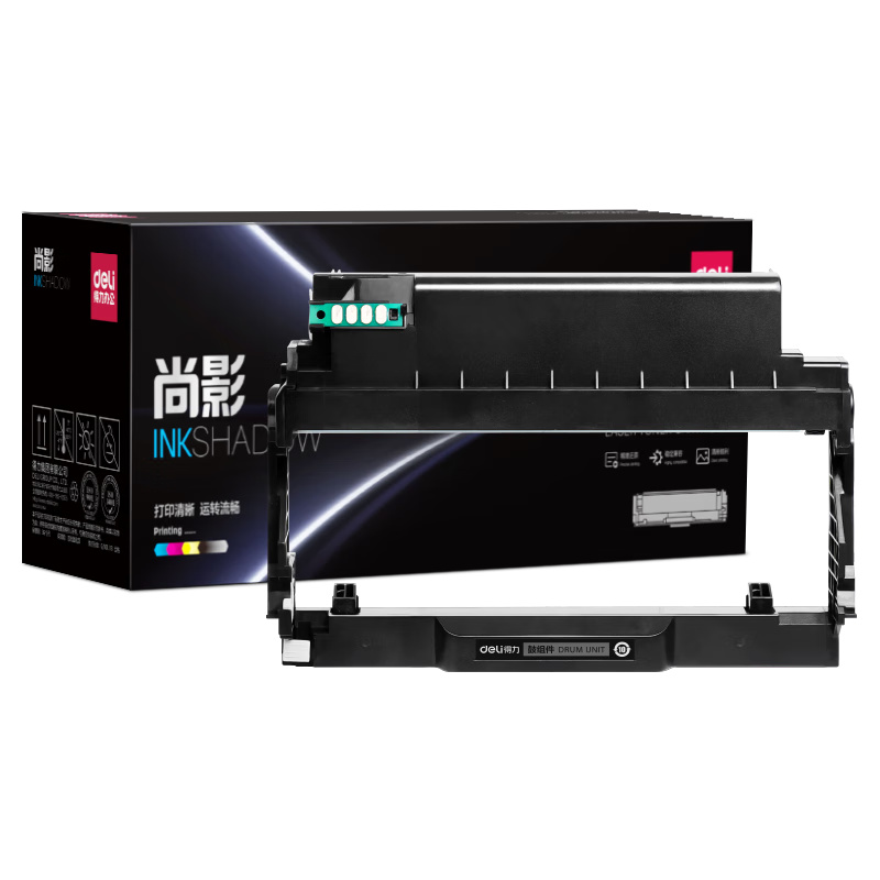 得力（deli） M-DL435 通用硒鼓 12000页 （单位：支） 适用于奔图Pantum P3385DN/P3365DN/M7185DN/M7165DN 黑色