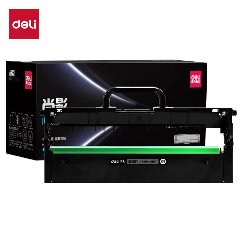 得力（deli） M-LD100 通用硒鼓 含芯片 10000页 （单位：支） 适用Lenovo L100/L100D/L100W/L100DW 黑色