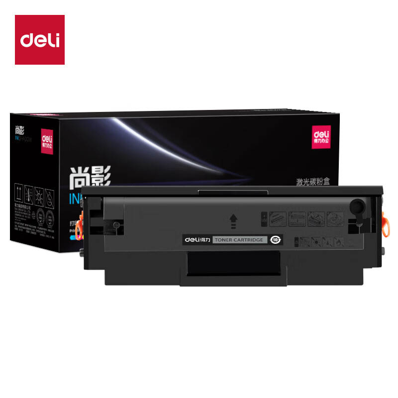 得力（deli） M-W1660AT 通用硒鼓 含芯片 1500页 （单位：支） 适用HP LaserJet 1003a/1003w/1008a/1008w 黑色