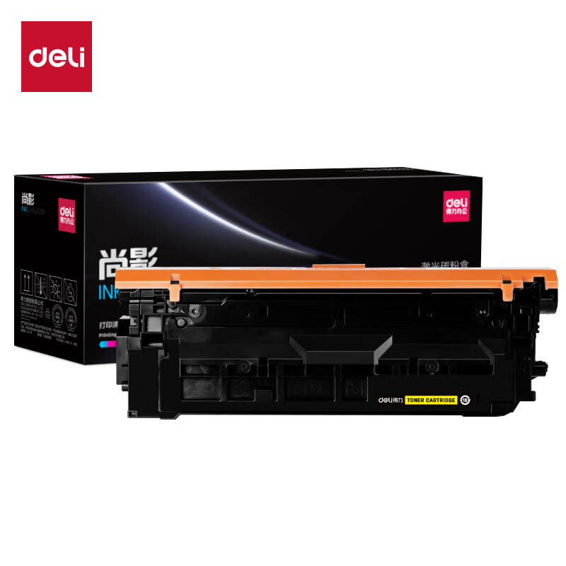 得力（deli） M-CF362A 通用硒鼓 含芯片 5000页 （单位：支） 适用HP Colour LaserJet Enterprise M552dn/M553x/M553n/M553dn 黄色