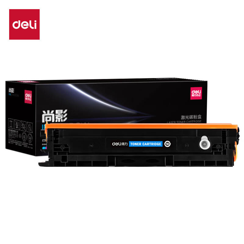 得力（deli） M-CTL1100HC 通用硒鼓 含芯片 1500页 （单位：支） 适用奔图Pantum CM1100DN/CM1100DW/CM1100ADN/CM1100ADW 青色