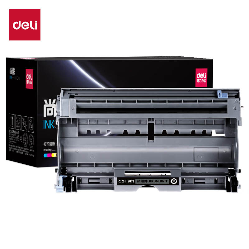得力（deli） M-DR2050 通用硒鼓 不含芯片 12000页 （单位：支） 适用Brother  HL-2030/2040/2045/2070N/2075N 黑色