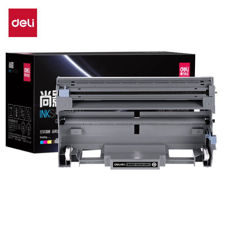 得力（deli） M-DR3150 通用硒鼓 不含芯片 25000页 （单位：支） 适用Brother HL5240/5250/5270/5280DW/MFC8460/HL5340/5350 黑色