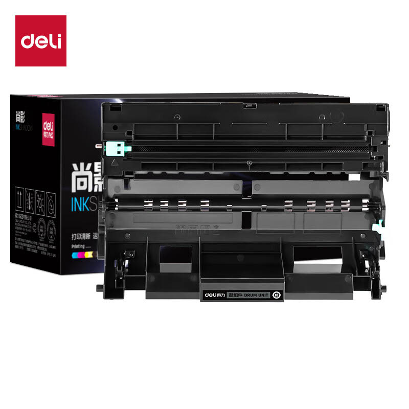 得力（deli） M-DR3350 通用硒鼓 不含芯片 30000页 （单位：支） 适用Brother HL-6180DW/HL-5450DN/HL-5440D/HL-5445 黑色