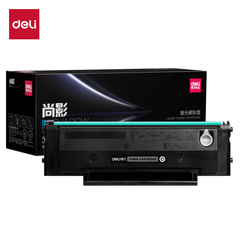 得力（deli） M-PD218 通用硒鼓 含芯片 1600页 （单位：支） 适用Pantum P2518NW/P2595NW/M6518NW/M6595NW 黑色