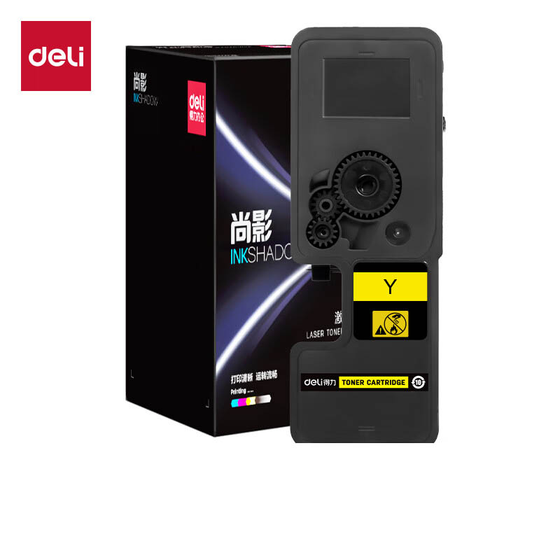 得力（deli） M-TL5353Y 通用硒鼓 含芯片 3000页 （单位：支） 适用LANXUM GA7530cdn/GA3530cdn/GB3531cdn/GB7531cdn 黄色