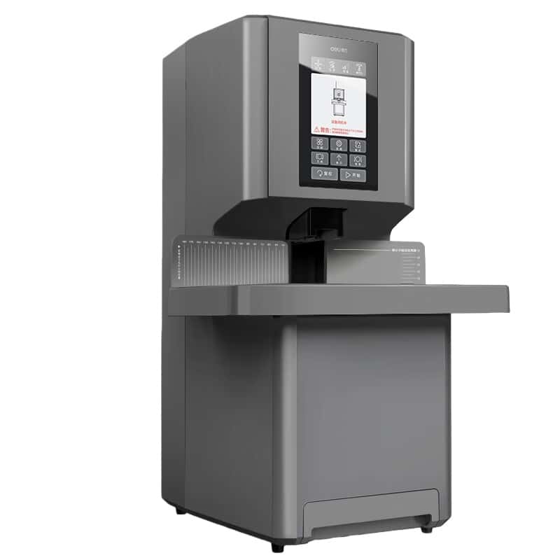 得力（deli） GB506 财务装订机 （单位：台） 60mm 灰色