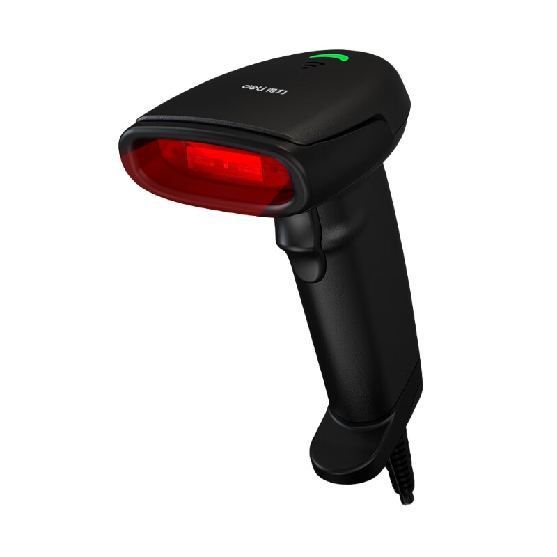 得力（deli） AA811 条码扫描器 （单位：台） 有线 黑色