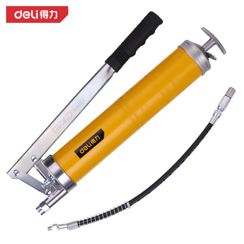 得力（deli） DL2602A 高压手动型黄油枪 400CC （单位：把）