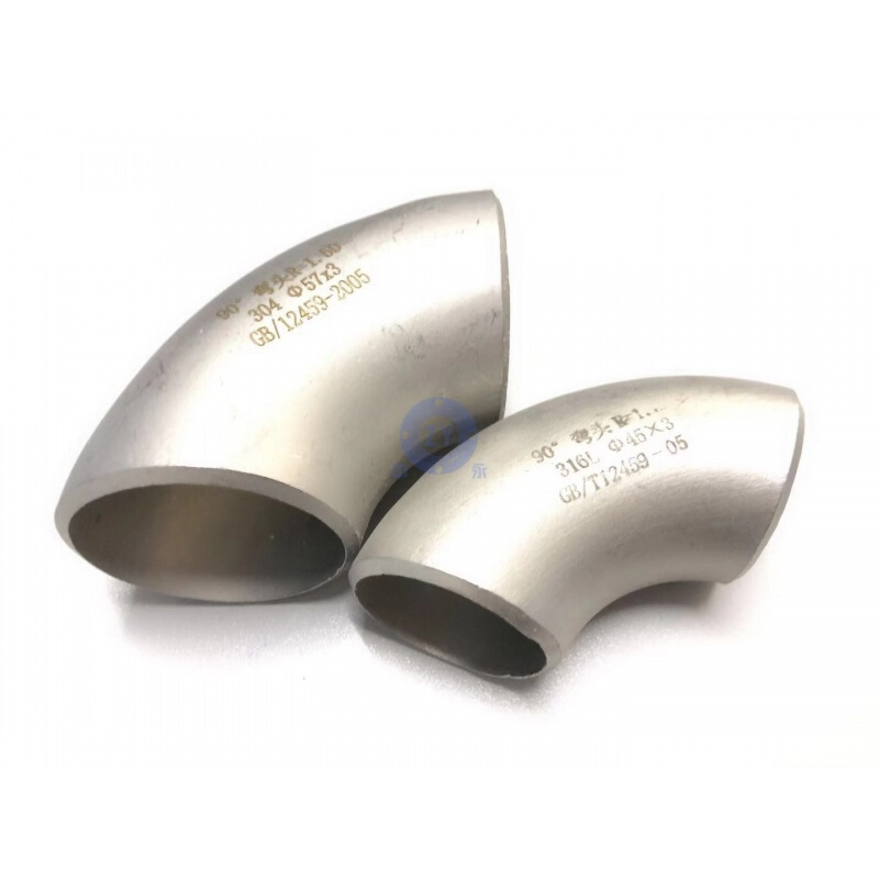 沧州汇商 90° 对焊等径弯头 曲率半径1.5D 材质S30408 φ57*3.5 （单位：个） 10个起订