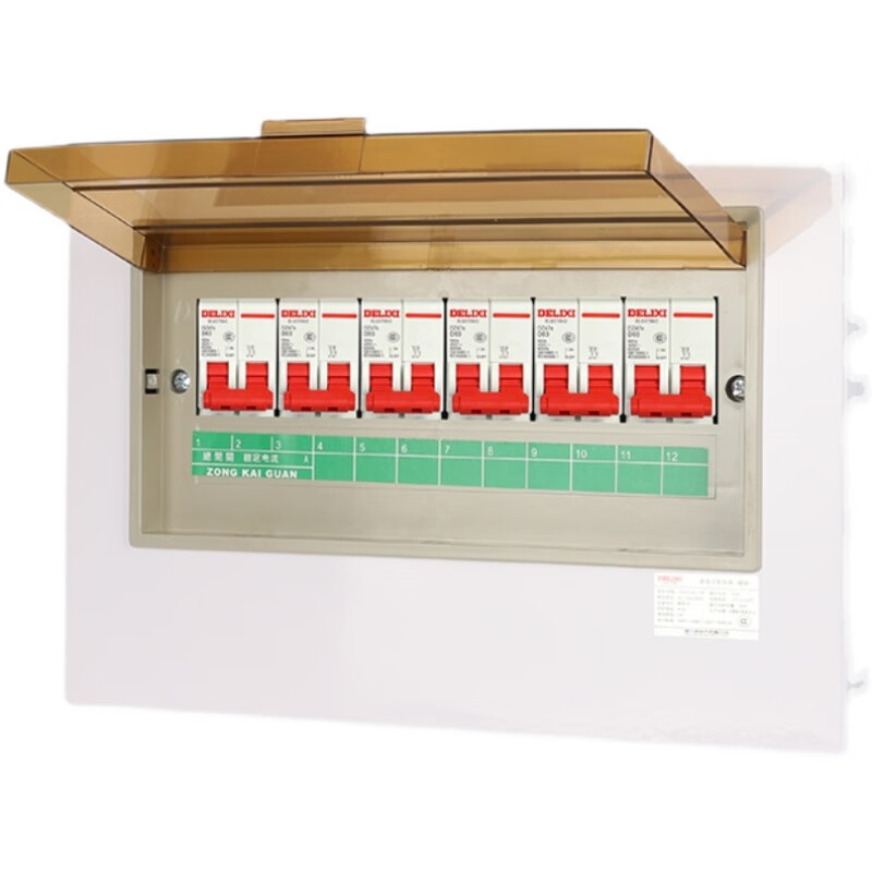 德力西（DELIXI） PZ30-4 照明开关箱 明装 14回路 （单位：个） 5个起订