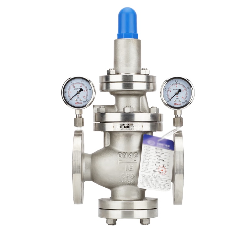 汇吉阀门 Y43H-16P 减压阀 DN65 （单位：个） HYTIC:G2SR80062 不锈钢316材质 0-1Mpa 带压力表 内螺纹连接