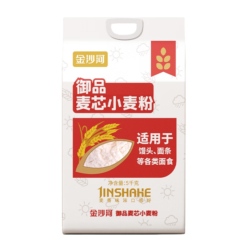 金沙河 御品麦芯 小麦粉 5kg （单位：袋）