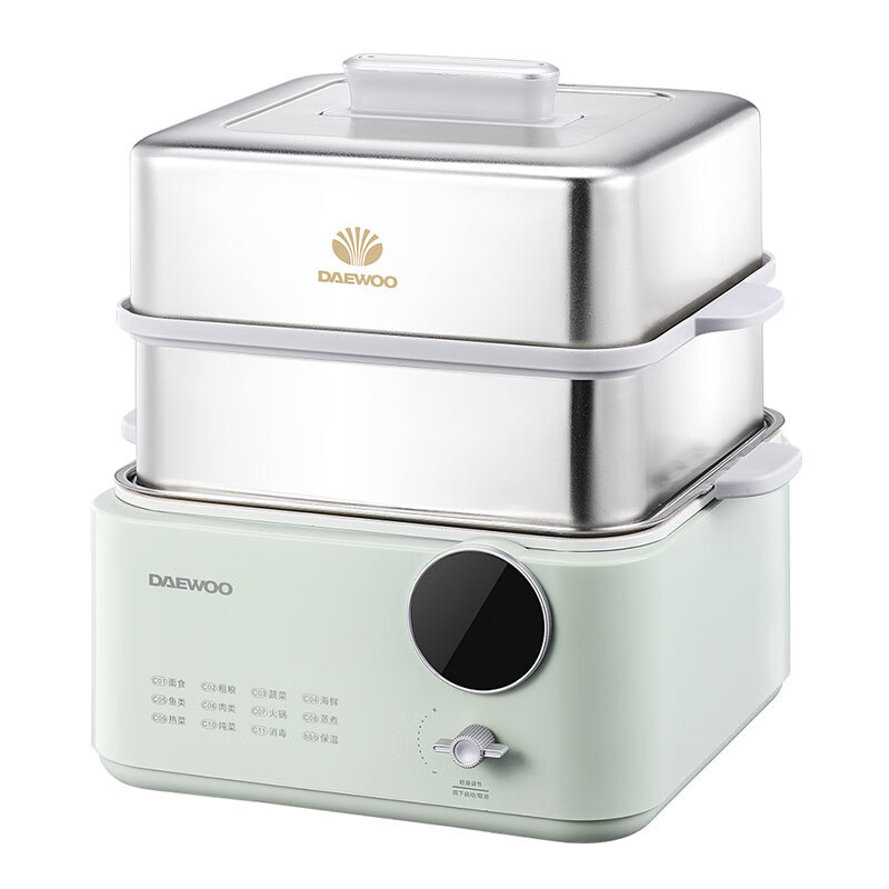 大宇（DAEWOO） DYZL-12L35 电蒸锅 12L （单位：台） 莫兰迪绿