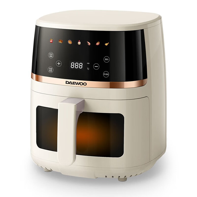 大宇（DAEWOO） DYKZ-5013E 空气炸锅 5L （单位：台） 暖阳白