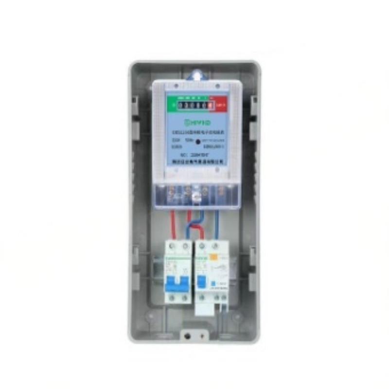 正泰（CHNT） DDS2266+漏保EA9RN2C6330CA+透明电箱 单相电表成套电箱 （单位：套）