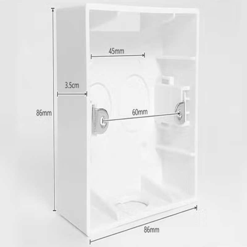 公牛（BUL） H2 明装底盒 （单位：个） 白色