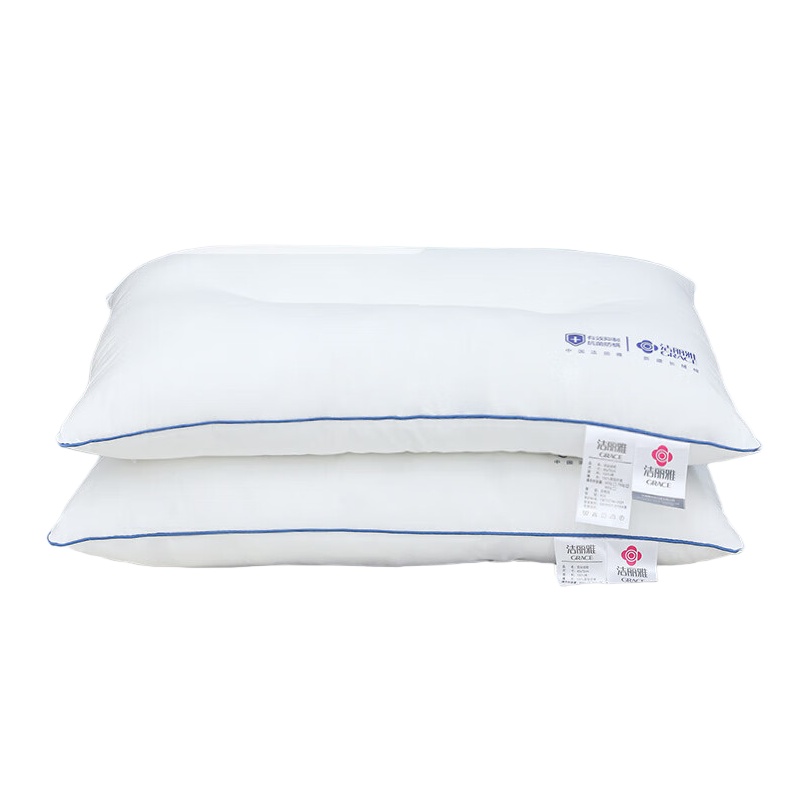 洁丽雅（Grace） 90739 A类抗菌防螨枕芯 600g 45*70cm （单位：个） 白色