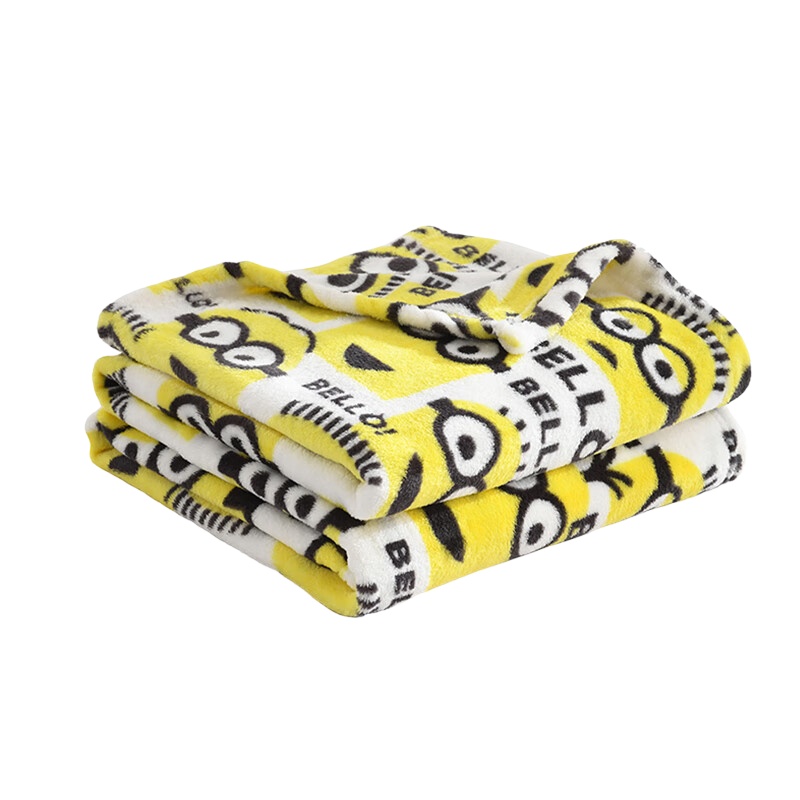 小黄人（MINIONS） CJF050101 百万萌将系列-BELLO-法兰绒毯 100*150cm （单位：条）