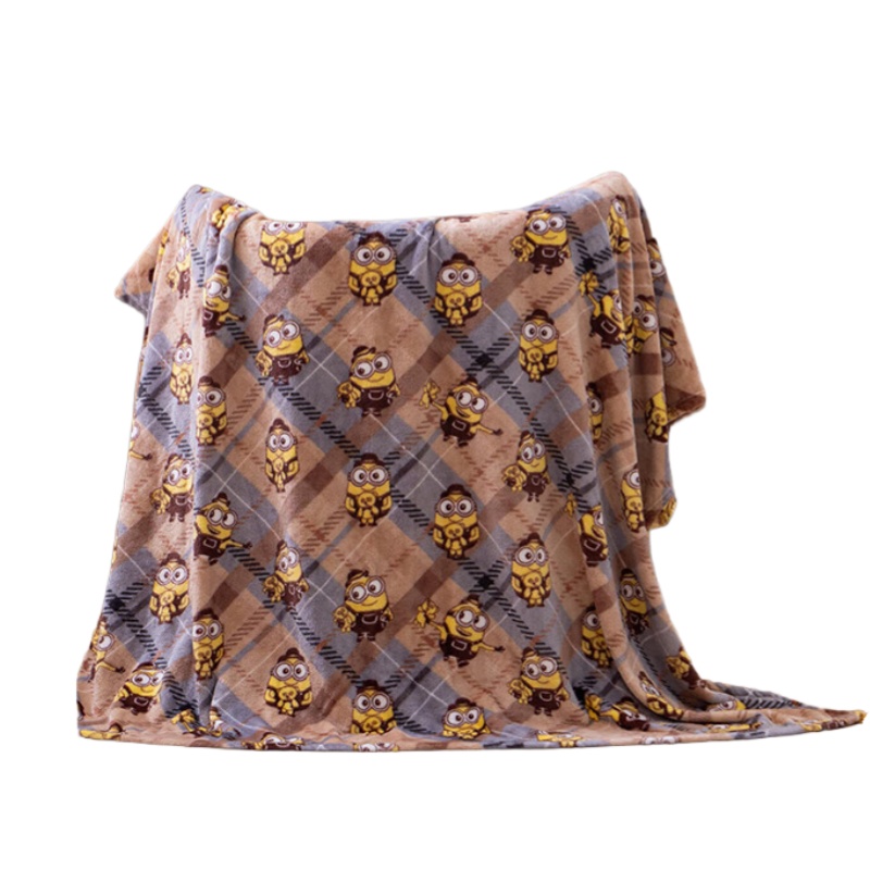 小黄人（MINIONS） CJF050121 英伦风系列-绅士TIM熊-法兰绒毯 150*200cm （单位：条）