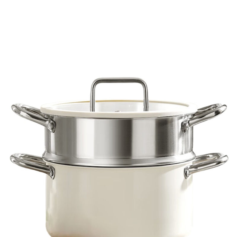 德世朗 DFS-Z091 时光系列316不锈钢蒸锅 24cm （单位：个）