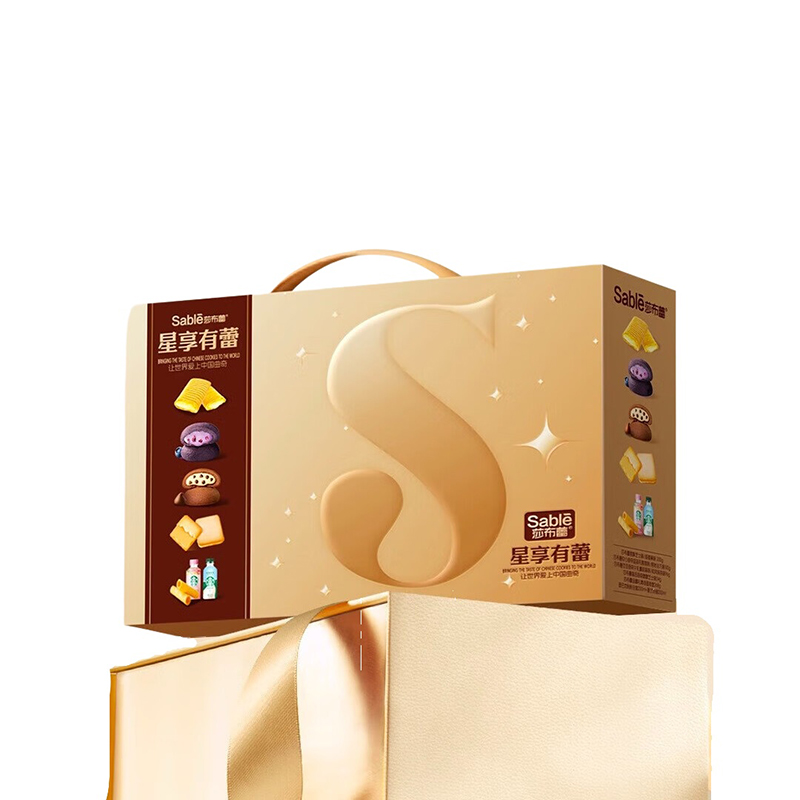 莎布蕾 星享有蕾 曲奇礼盒 1514g （单位：盒）