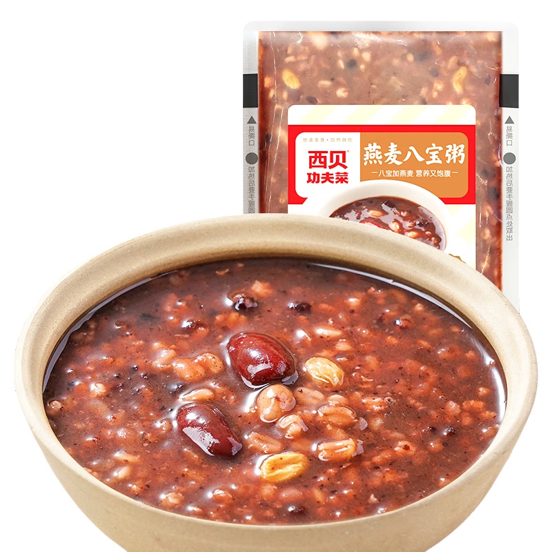西贝 九种谷物 燕麦八宝粥 300g*5 （单位：袋）
