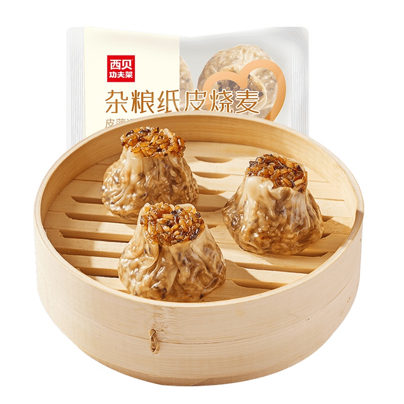 西贝 4种谷物 4粒装烧麦 240g*5 （单位：袋）