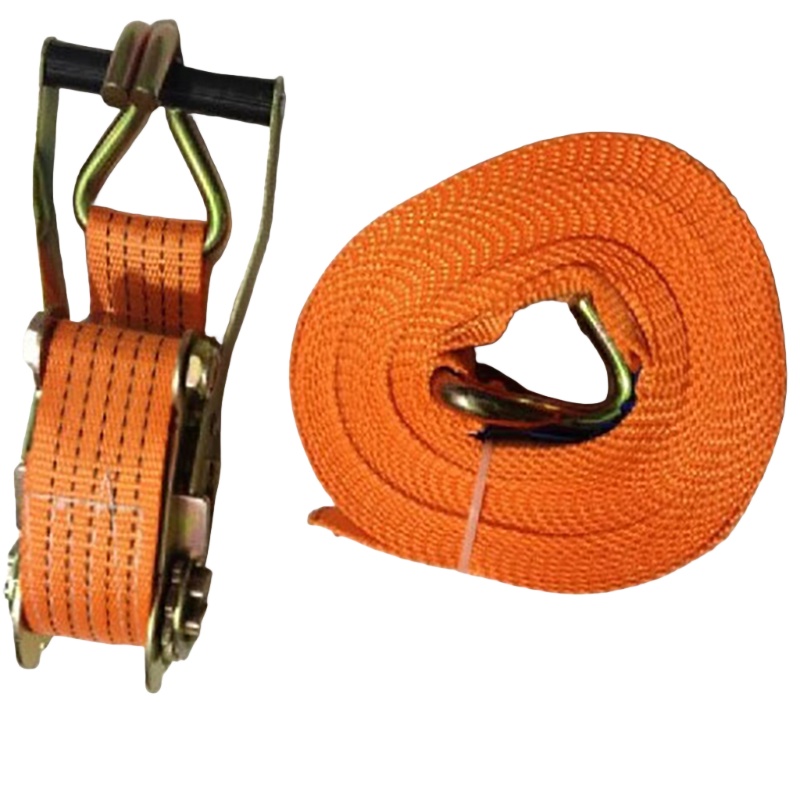 梦茂 7.5CM*8M*7T 集装箱固定带 织带+勾子 （单位：根） 50根起订